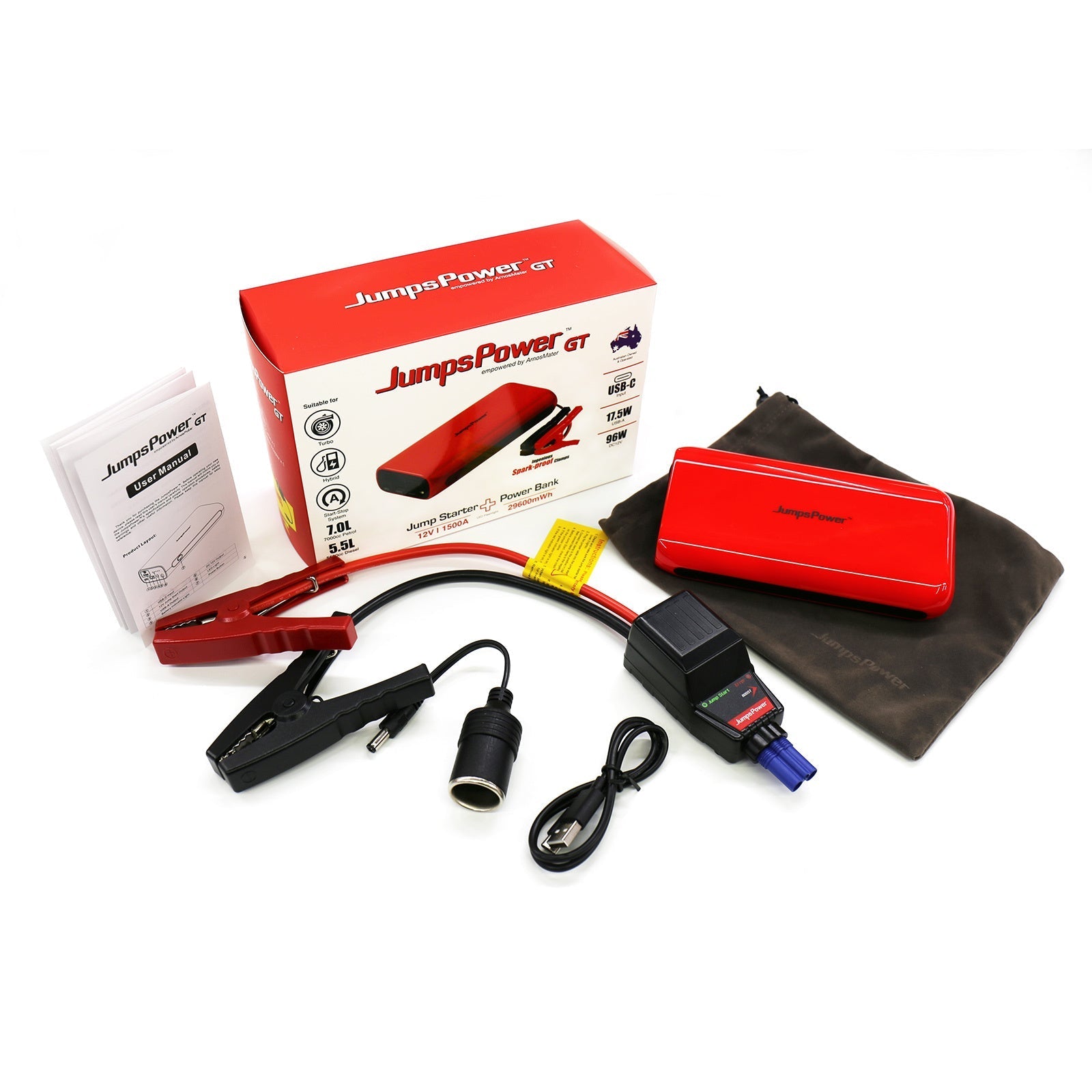 JumpsPower GT 1500A Jump Starter & Power Bank — photo 3