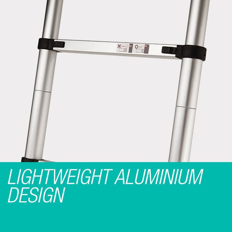 Bullet 2m Telescopic Aluminium Ladder – Compact, Lightweight & Built for Outdoor Adventure — photo 8