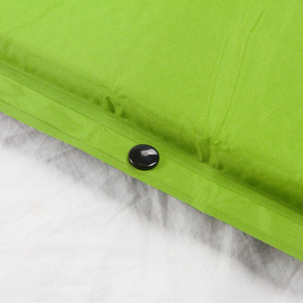 Self-Inflating Camping Mattress – 2.5cm Thick Single Sleeping Mat – Camping, Hiking & Joinable – Green/Grey — photo 8