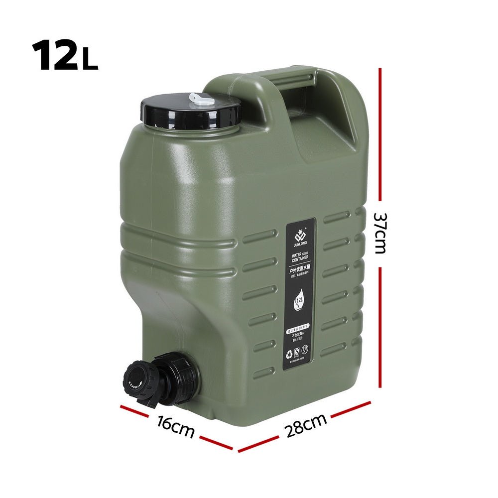 Weisshorn 12L Water Container Jerry Can Bucket Camping Outdoor Storage Tank — photo 2