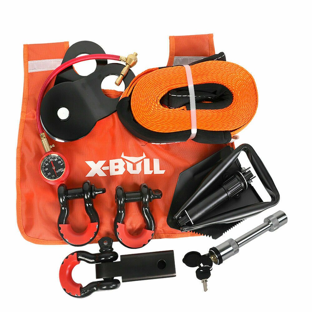 X-BULL 8-Piece Winch Accessory Kit – Ultimate 4WD Recovery Kit — photo 4