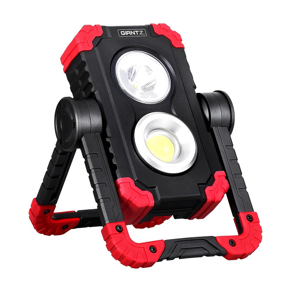 Giantz Rechargeable Work Light – 1000LM LED Folding Torch with USB & Power Bank — photo 3
