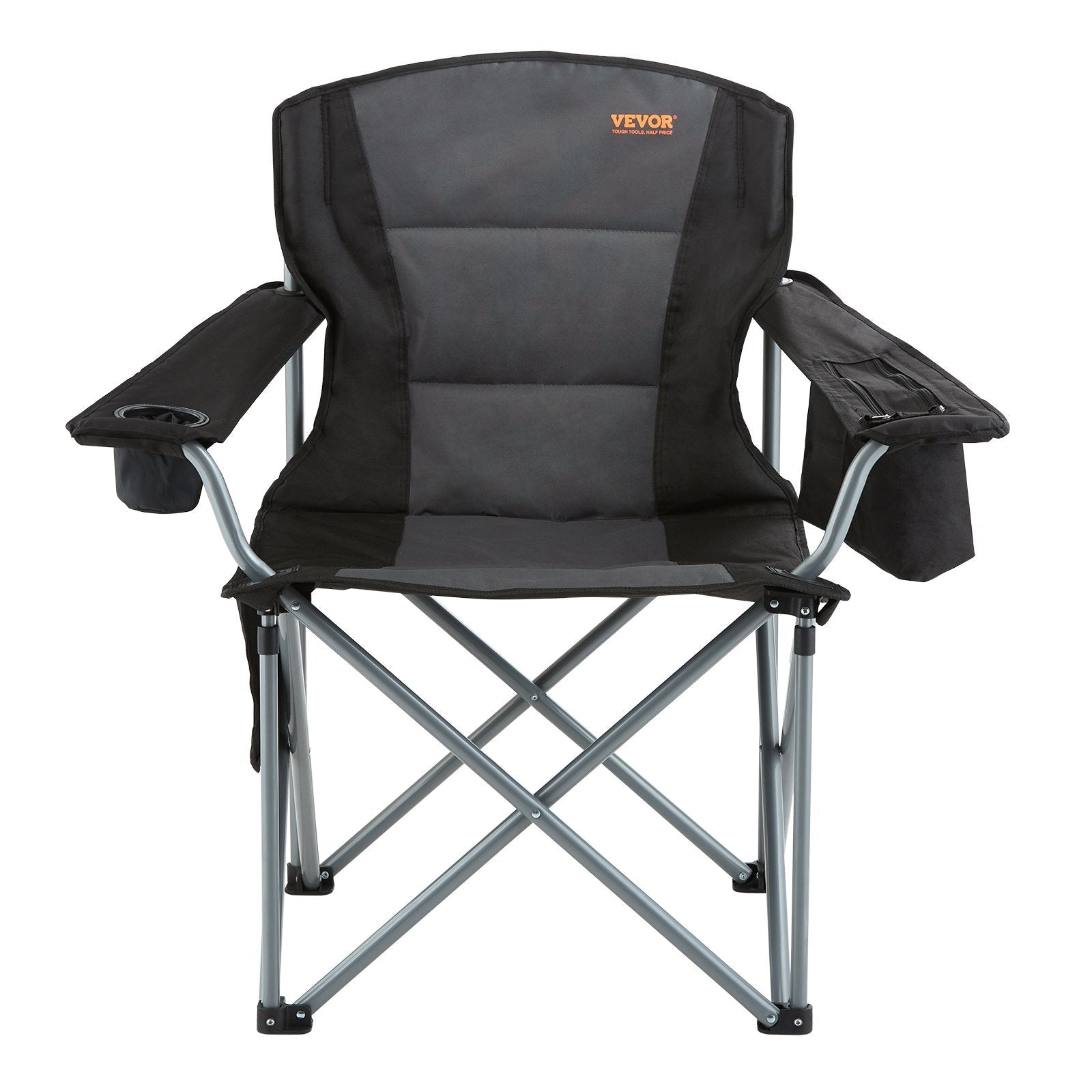 VEVOR Camping Chair – Folding, Heavy-Duty, Quad Design with Cooler Bag & Cup Holder — photo 10