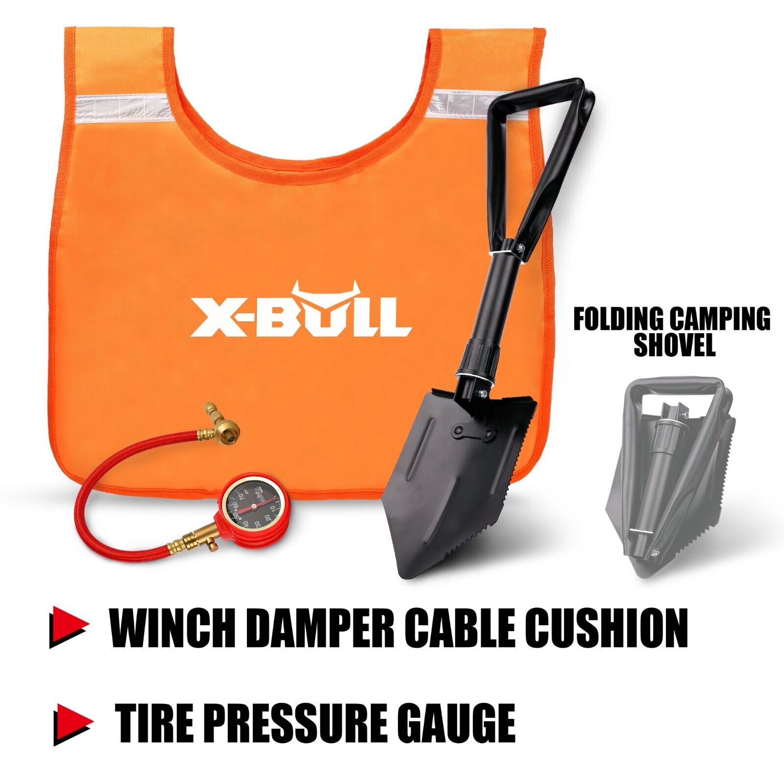X-BULL 12-Piece Winch Recovery Kit – The Ultimate Off-Road 4X4 Solution — photo 6