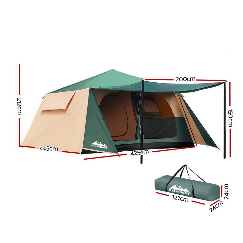 Weisshorn Instant Up Camping Tent - 8 Person — photo 2