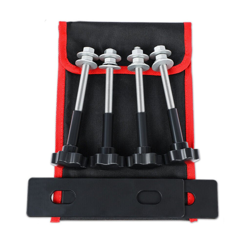 X-BULL Recovery Track Mounting Pins Kit – Roof Rack Bracket for 1 Pair of Tracks