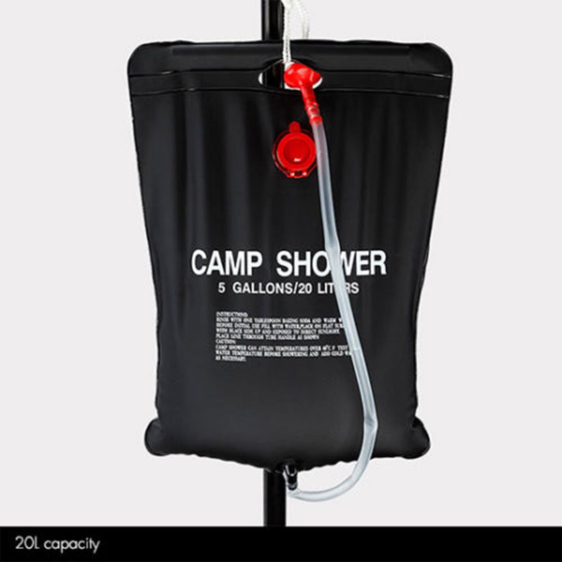 20L Solar Heated Camping Shower Bag | Outdoor Portable Camp Shower — photo 5